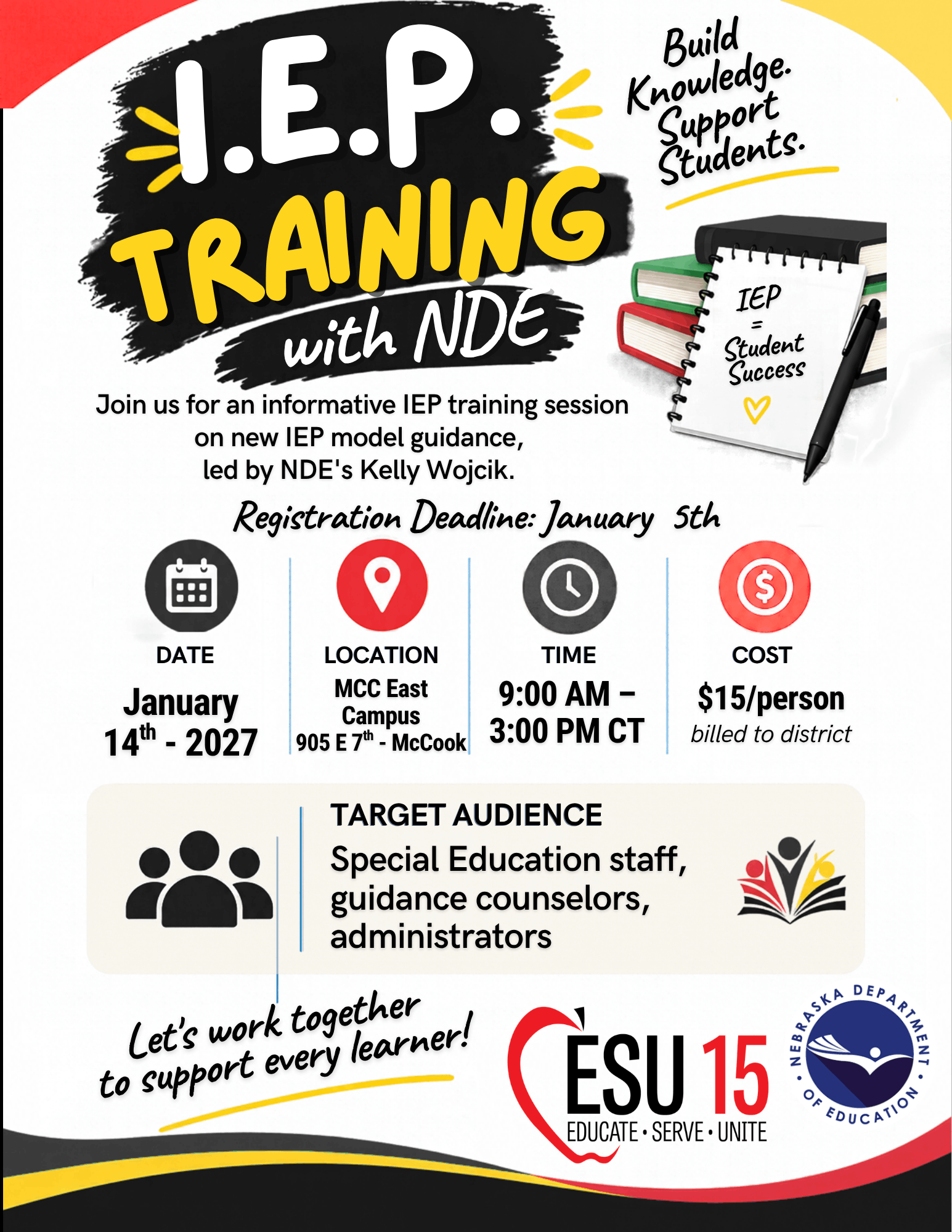 iep training with nde